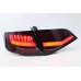 AUDI A4 B8 09-12 Red Smoke Light Bar LED Tail Lamp